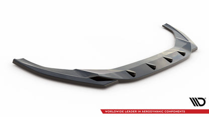Frontlippe V.1 passend für Audi S5 / A5 S-Line F5 FL schwarz Hochglanz