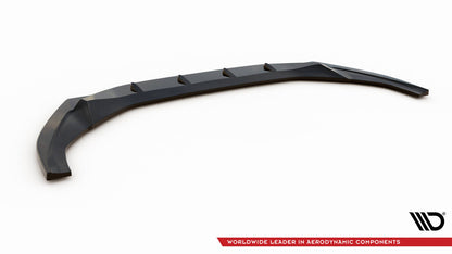 Frontlippe V.1 passend für Audi S5 / A5 S-Line F5 FL schwarz Hochglanz