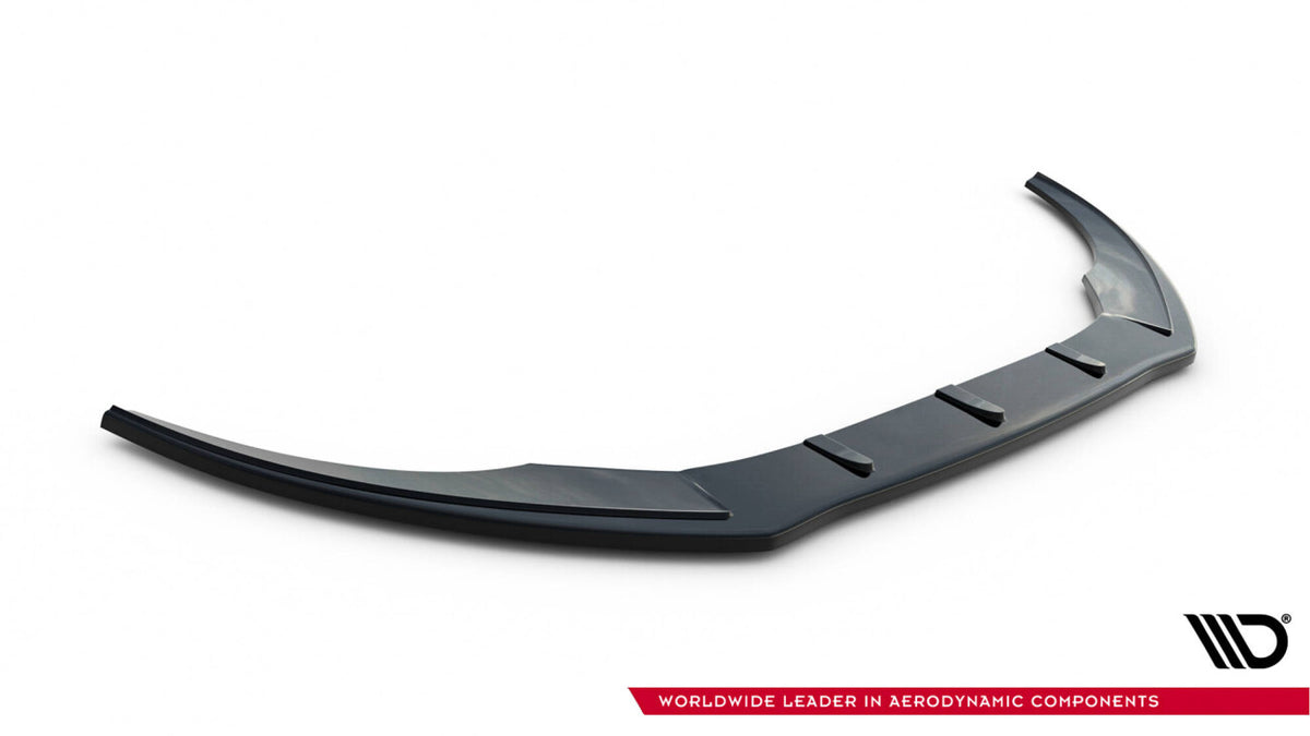 Frontlippe V.1 passend für Audi S6 / A6 S-Line C7 schwarz Hochglanz
