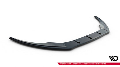 Frontlippe V.1 passend für Audi S6 / A6 S-Line C7 schwarz Hochglanz
