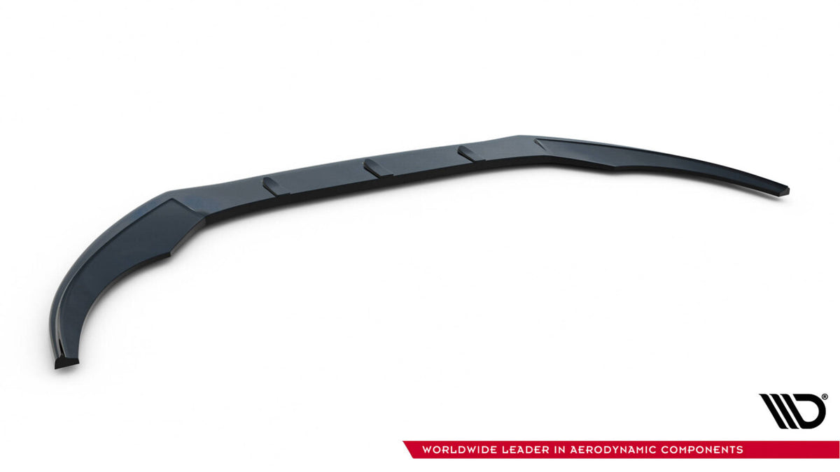 Frontlippe V.1 passend für Audi S6 / A6 S-Line C7 schwarz Hochglanz