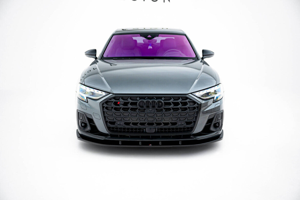 Frontlippe V.1 passend für Audi S8 / A8 S-Line D5 FL schwarz Hochglanz
