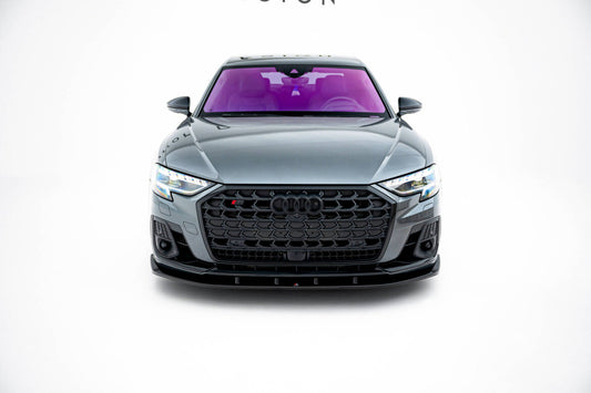 Frontlippe V.1 passend für Audi S8 / A8 S-Line D5 FL schwarz Hochglanz