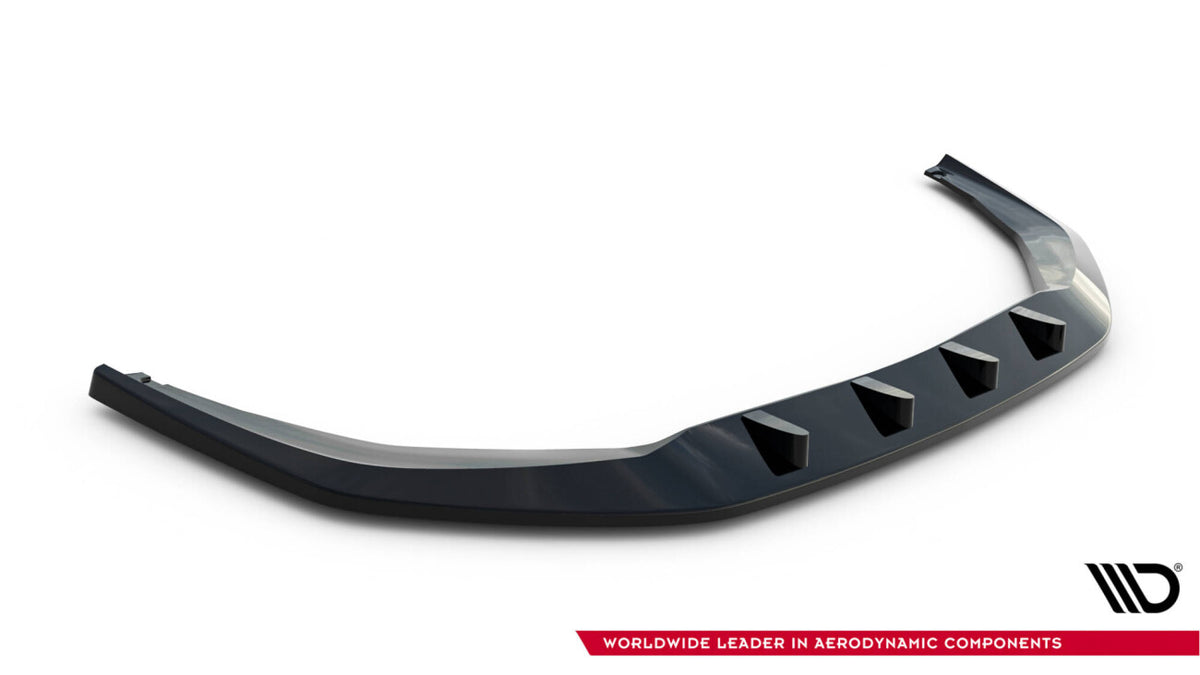 Frontlippe V.1 passend für Audi S8 / A8 S-Line D5 FL schwarz Hochglanz