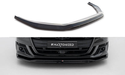 Frontlippe V.1 passend für Audi S8 / A8 S-Line D5 schwarz Hochglanz