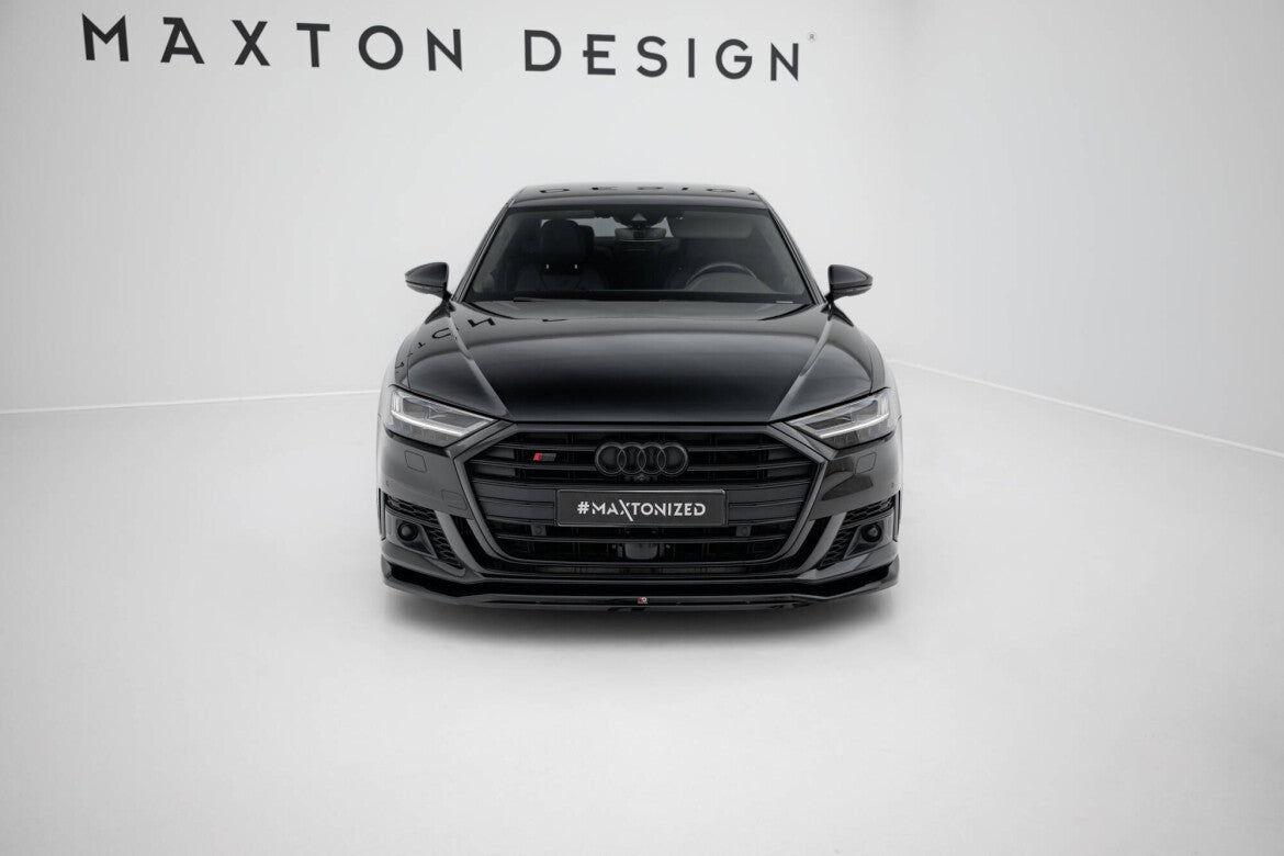 Frontlippe V.1 passend für Audi S8 / A8 S-Line D5 schwarz Hochglanz