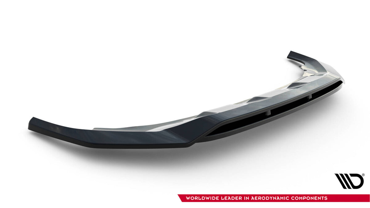 Frontlippe V.1 passend für Audi SQ7 /Q7 S-Line Mk2 (4M) FL schwarz Hochglanz