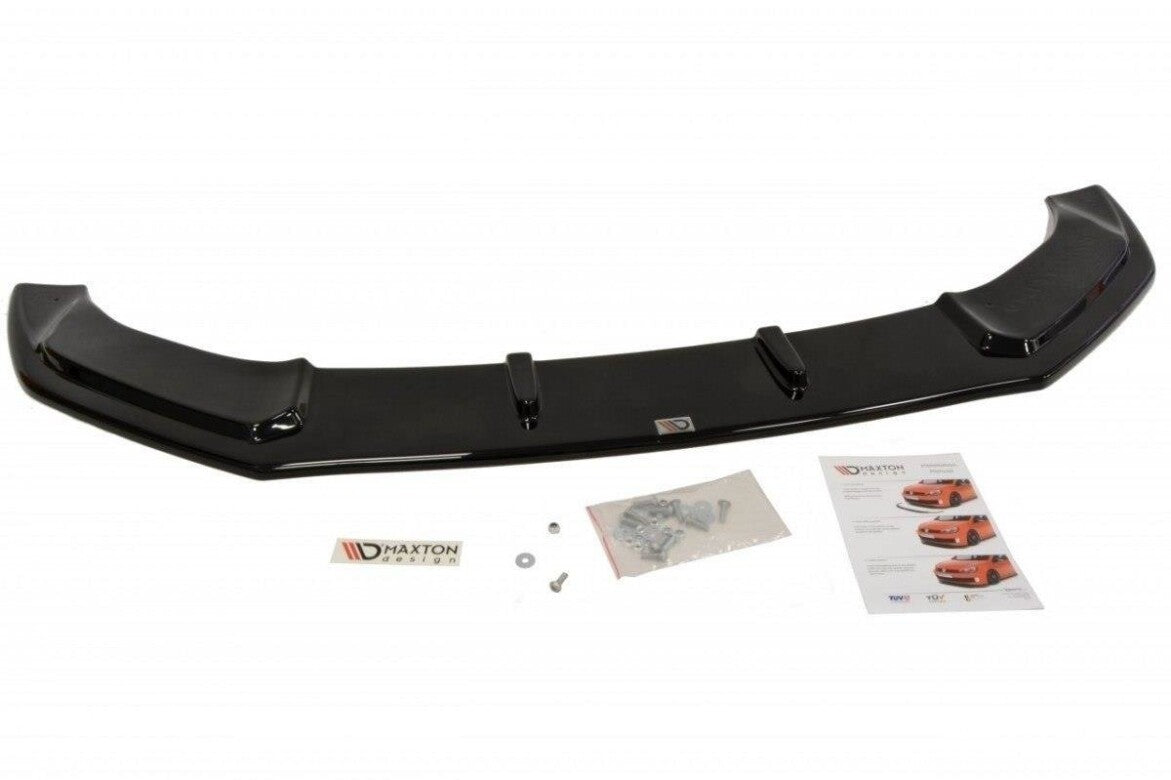Frontlippe V.1 passend für Audi TT RS 8J schwarz Hochglanz