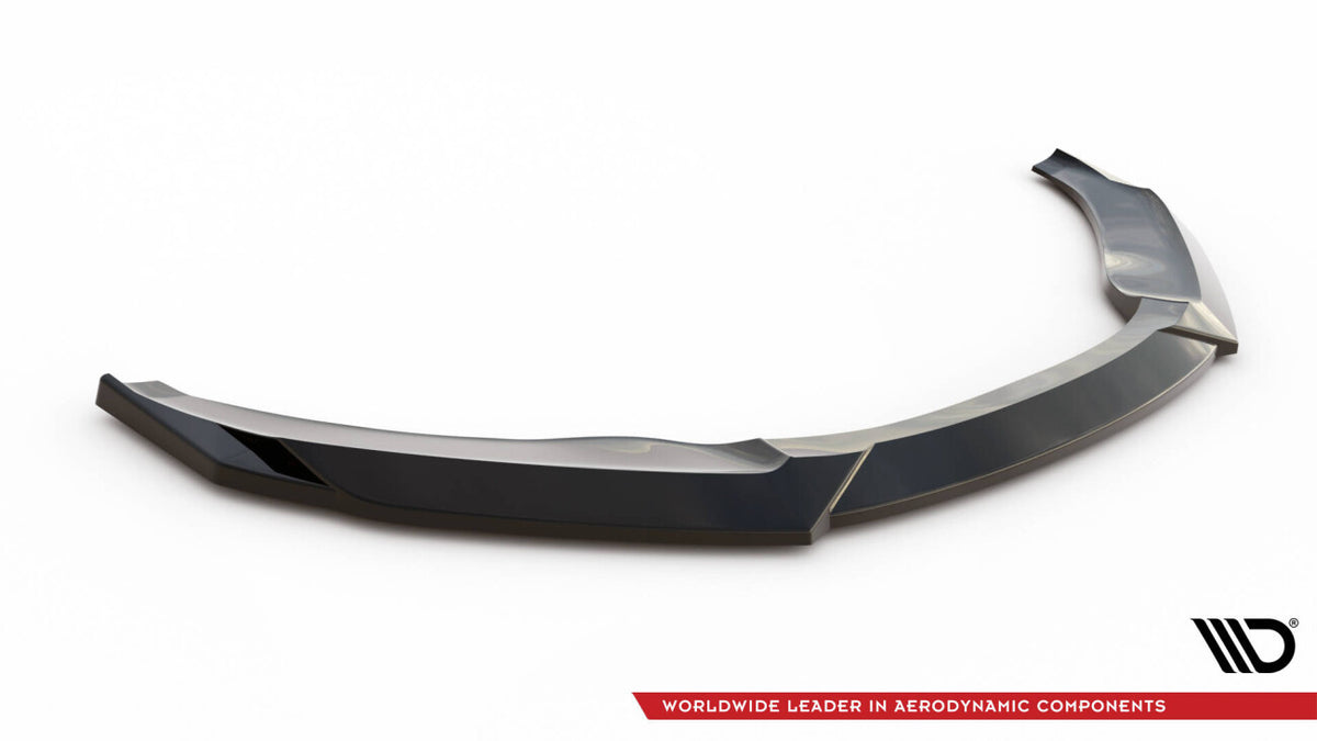 Frontlippe V.1 passend für Audi TT S / S-Line 8S schwarz Hochglanz