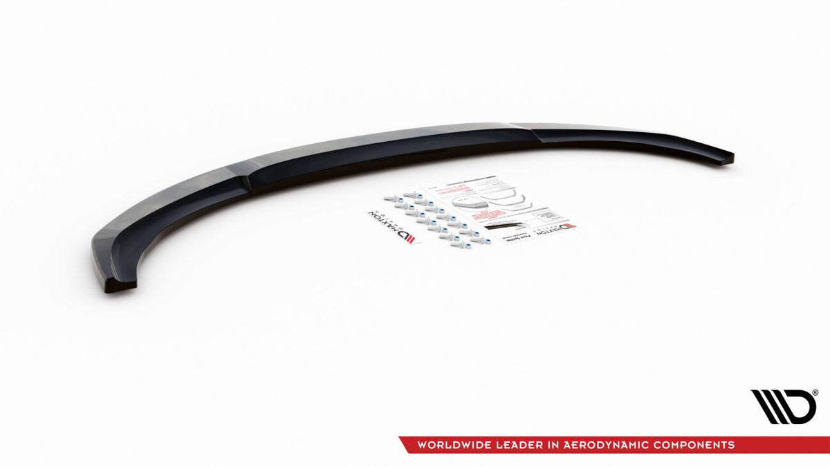 Frontlippe V.1 passend für BMW 1er F20 schwarz Hochglanz