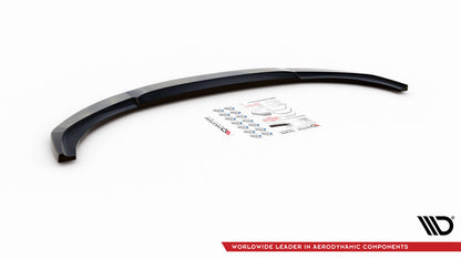 Frontlippe V.1 passend für BMW 1er F20 schwarz Hochglanz