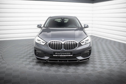 Frontlippe V.1 passend für BMW 1er F40 schwarz Hochglanz