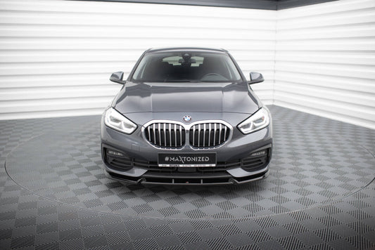 Frontlippe V.1 passend für BMW 1er F40 schwarz Hochglanz