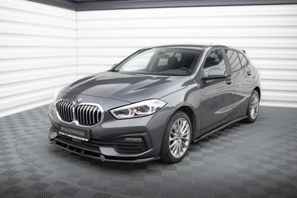 Frontlippe V.1 passend für BMW 1er F40 schwarz Hochglanz