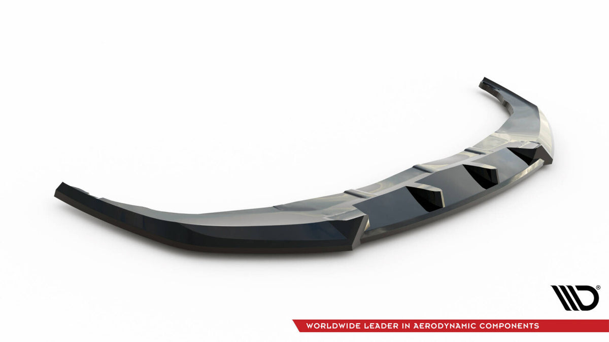 Frontlippe V.1 passend für BMW 1er F40 schwarz Hochglanz