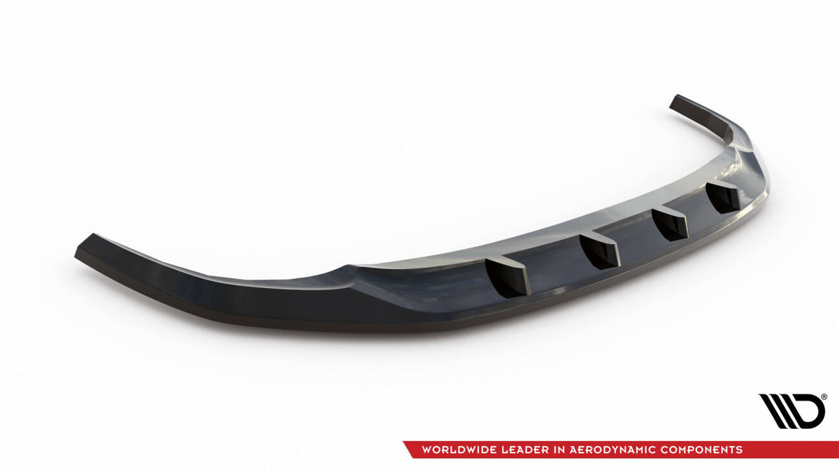 Frontlippe V.1 passend für BMW 2 Coupe G42 schwarz Hochglanz