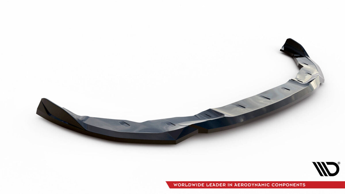Frontlippe V.1 passend für BMW 2 Coupe M-Paket / M240i G42 schwarz Hochglanz