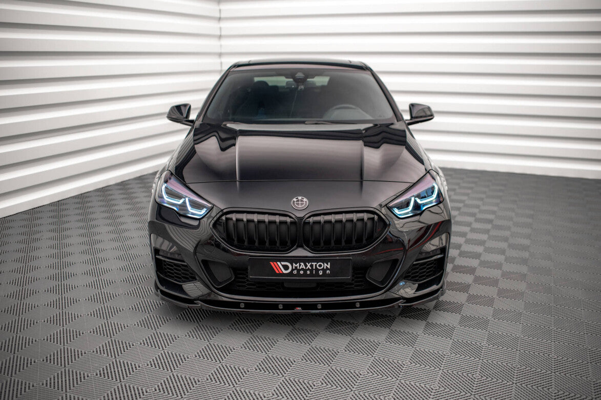 Frontlippe V.1 passend für BMW 2 Gran Coupe M-Paket / M235i F44 schwarz Hochglanz