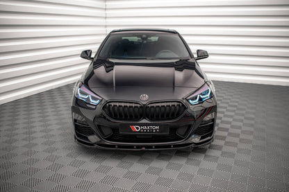 Frontlippe V.1 passend für BMW 2 Gran Coupe M-Paket / M235i F44 schwarz Hochglanz