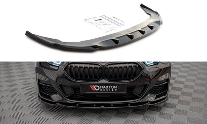 Frontlippe V.1 passend für BMW 2 Gran Coupe M-Paket / M235i F44 schwarz Hochglanz