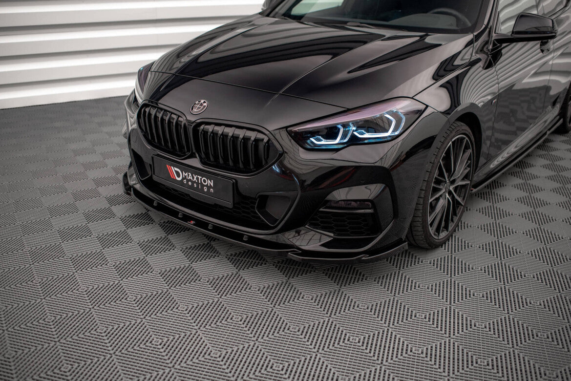 Frontlippe V.1 passend für BMW 2 Gran Coupe M-Paket / M235i F44 schwarz Hochglanz
