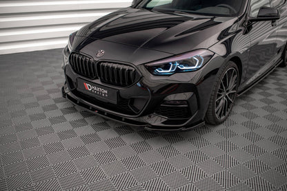 Frontlippe V.1 passend für BMW 2 Gran Coupe M-Paket / M235i F44 schwarz Hochglanz