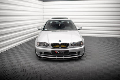 Frontlippe V.1 passend für BMW 3er Coupe E46 schwarz Hochglanz