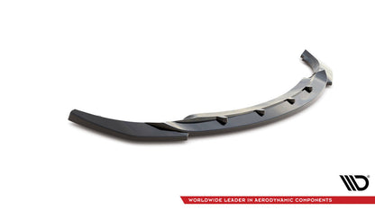 Frontlippe V.1 passend für BMW 3er Coupe E46 schwarz Hochglanz