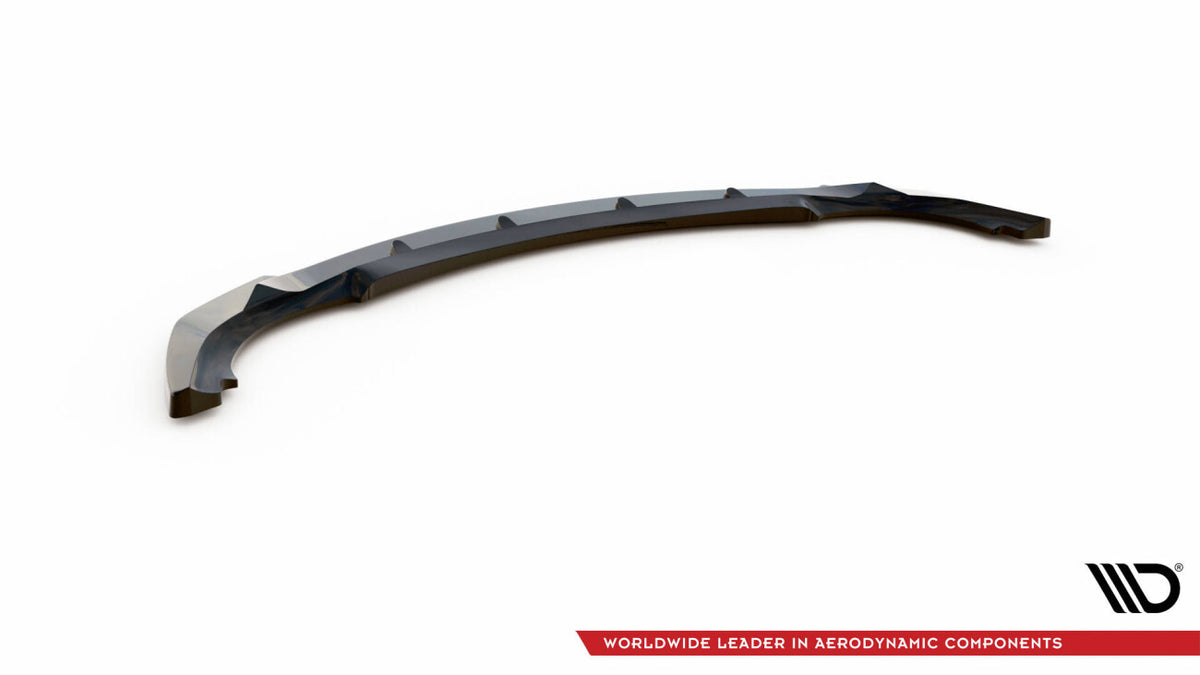 Frontlippe V.1 passend für BMW 3er Coupe E46 schwarz Hochglanz