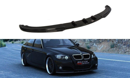 Frontlippe V.1 passend für BMW 3er E90 / E91 FL schwarz Hochglanz