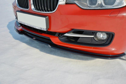 Frontlippe V.1 passend für BMW 3er F30 schwarz Hochglanz