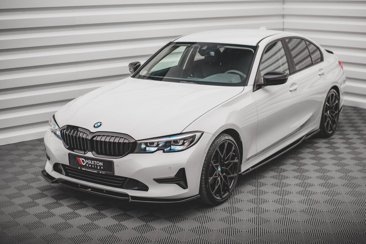 Frontlippe V.1 passend für BMW 3er G20 / G21 schwarz Hochglanz