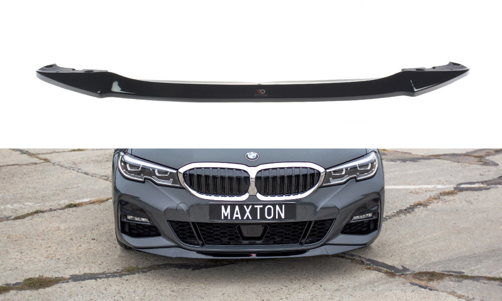 Frontlippe V.1 passend für BMW 3er M-Paket G20 schwarz Hochglanz