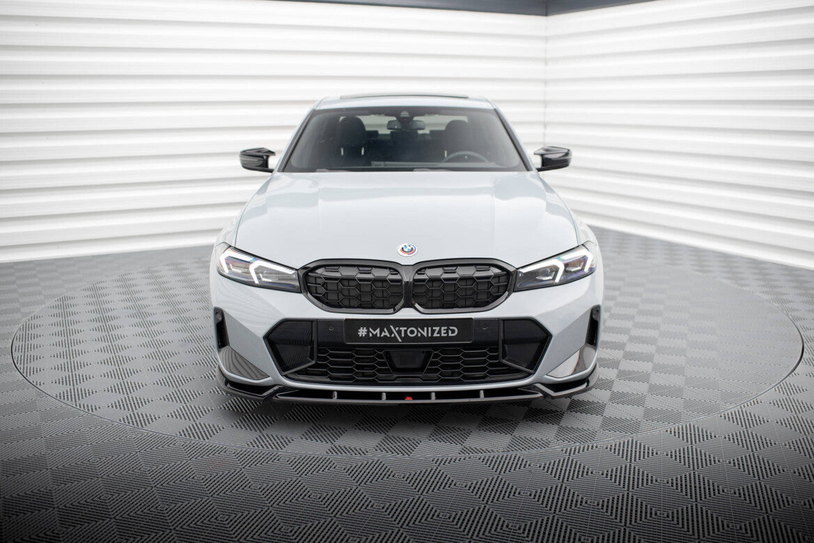Frontlippe V.1 passend für BMW 3er M340i / M-Paket G20 / G21 FL schwarz Hochglanz