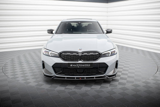 Frontlippe V.1 passend für BMW 3er M340i / M-Paket G20 / G21 FL schwarz Hochglanz