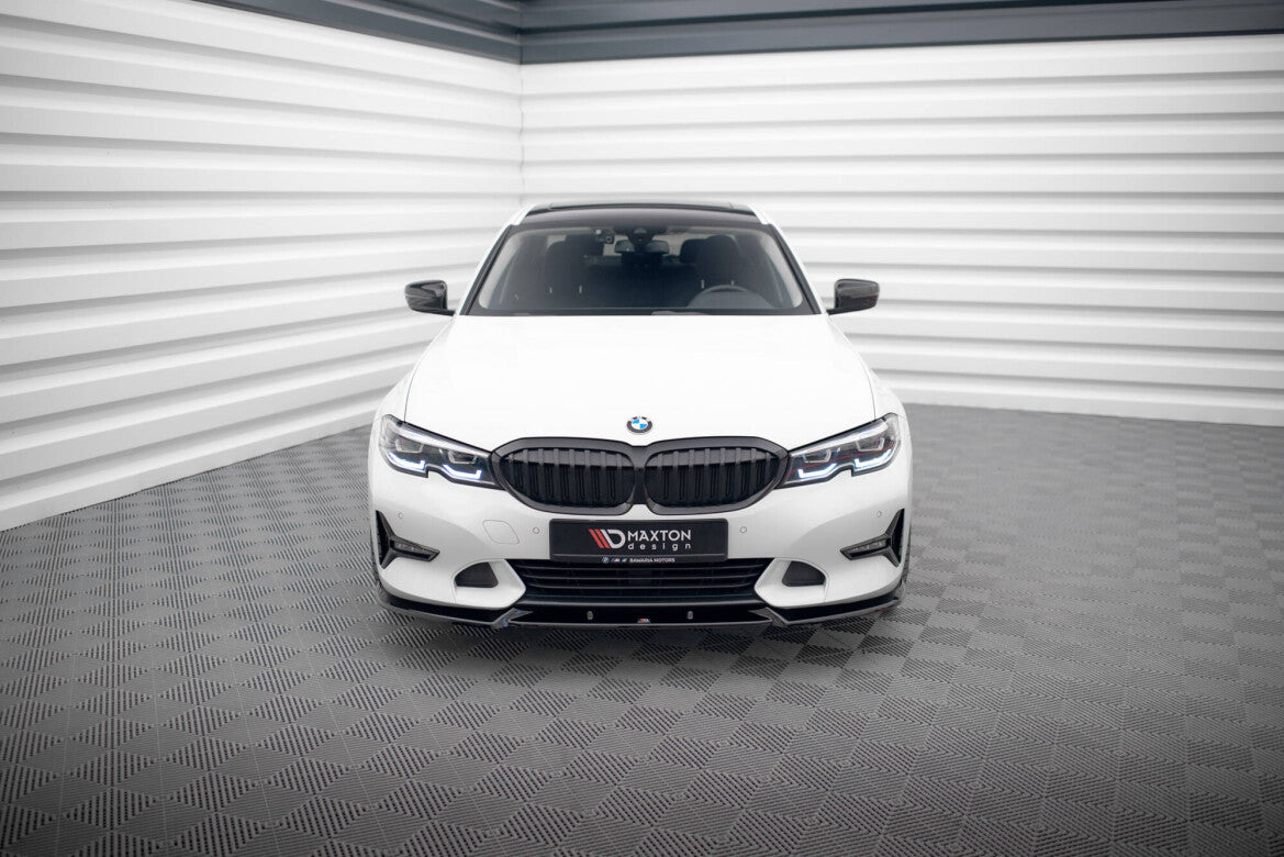 Frontlippe V.1 passend für BMW 3er Sport Line G20 / G21 schwarz Hochglanz
