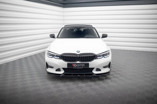 Frontlippe V.1 passend für BMW 3er Sport Line G20 / G21 schwarz Hochglanz