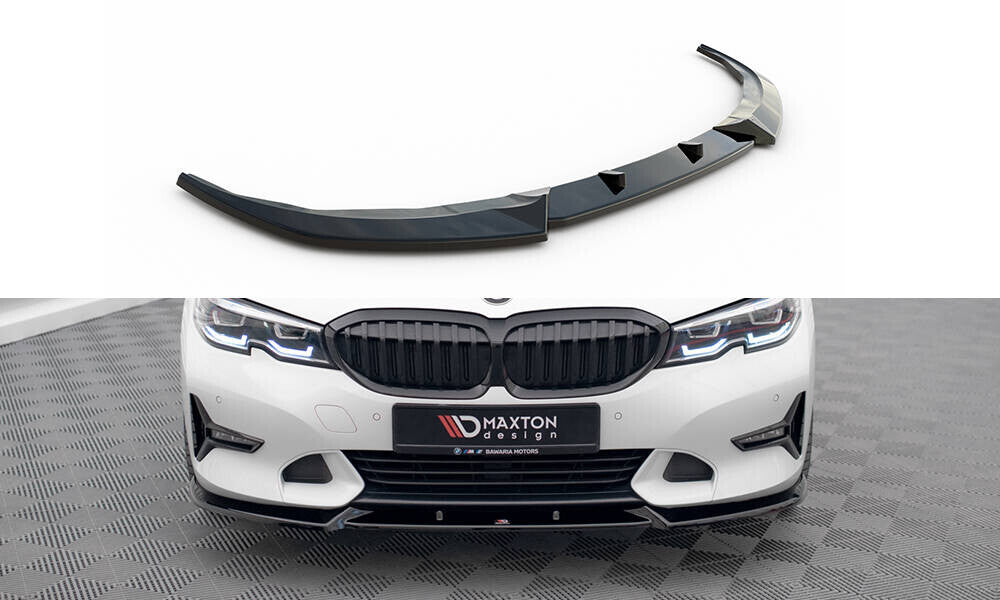 Frontlippe V.1 passend für BMW 3er Sport Line G20 / G21 schwarz Hochglanz