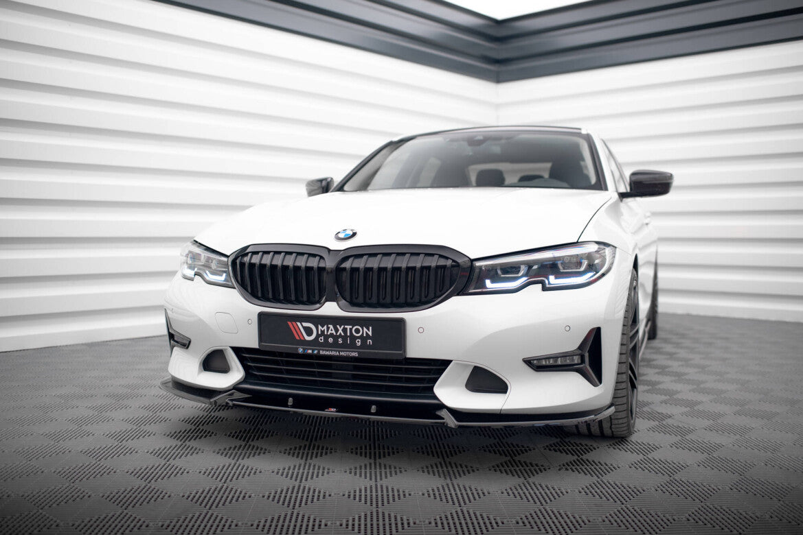 Frontlippe V.1 passend für BMW 3er Sport Line G20 / G21 schwarz Hochglanz