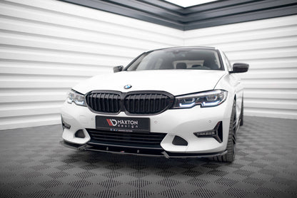 Frontlippe V.1 passend für BMW 3er Sport Line G20 / G21 schwarz Hochglanz