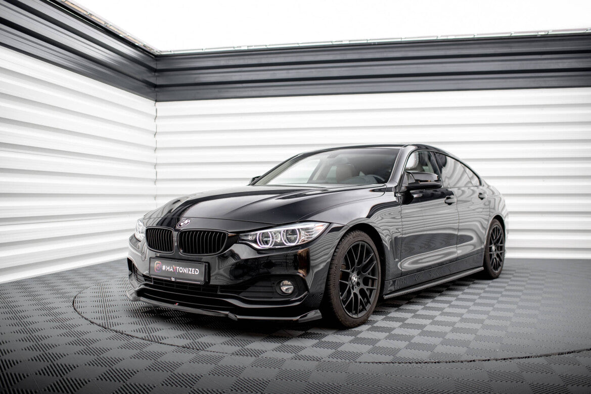 Frontlippe V.1 passend für BMW 4er Coupe / Gran Coupe / Cabrio F32 / F36 / F33 schwarz Hochglanz