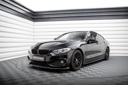 Frontlippe V.1 passend für BMW 4er Coupe / Gran Coupe / Cabrio F32 / F36 / F33 schwarz Hochglanz