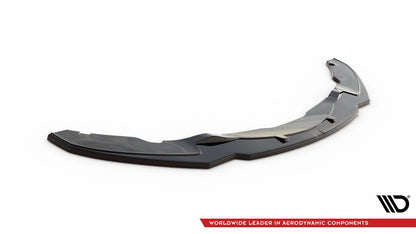 Frontlippe V.1 passend für BMW 4er Coupe / Gran Coupe / Cabrio M-Paket F32 / F36 / F33 schwarz Hochglanz