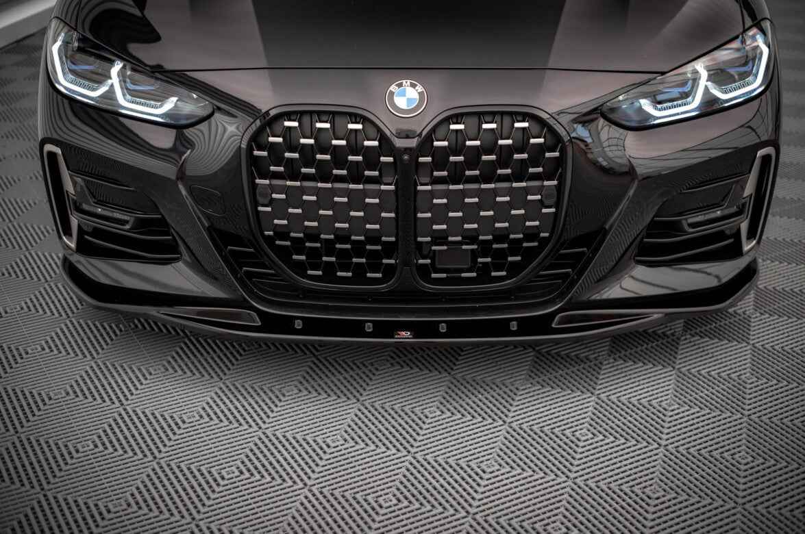 Frontlippe V.1 passend für BMW 4er M-Paket / M440i G22 / G23 / G22 FL / G23 FL schwarz Hochglanz