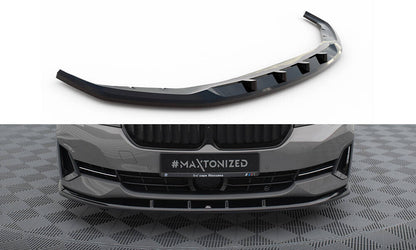 Frontlippe V.1 passend für BMW 5er G30 / G31 FL schwarz Hochglanz
