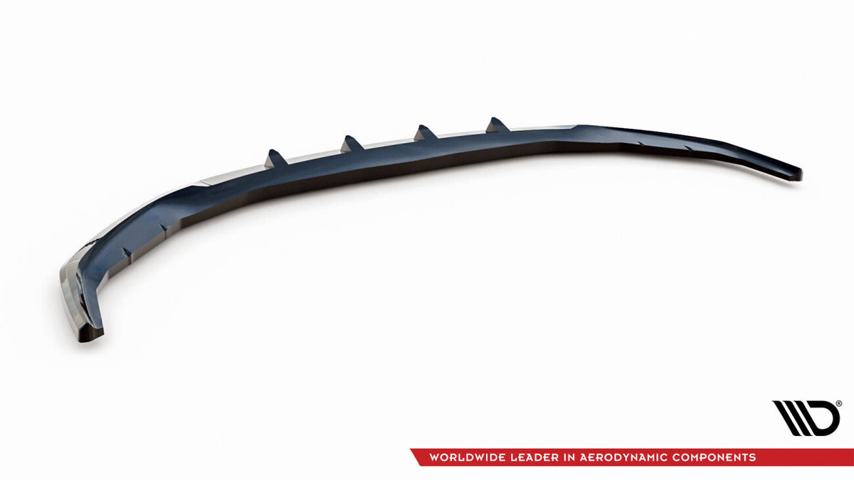Frontlippe V.1 passend für BMW 5er G30 / G31 FL schwarz Hochglanz