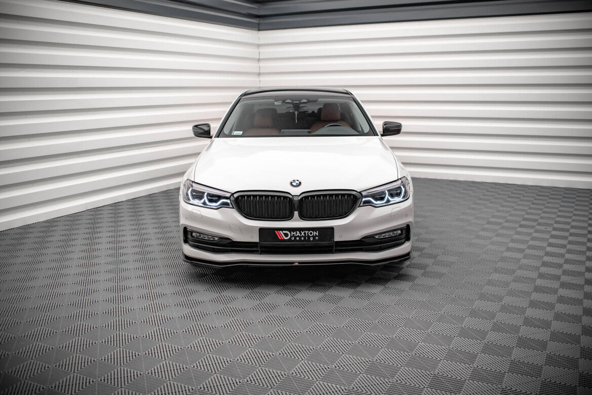 Frontlippe V.1 passend für BMW 5er G30 / G31 schwarz Hochglanz