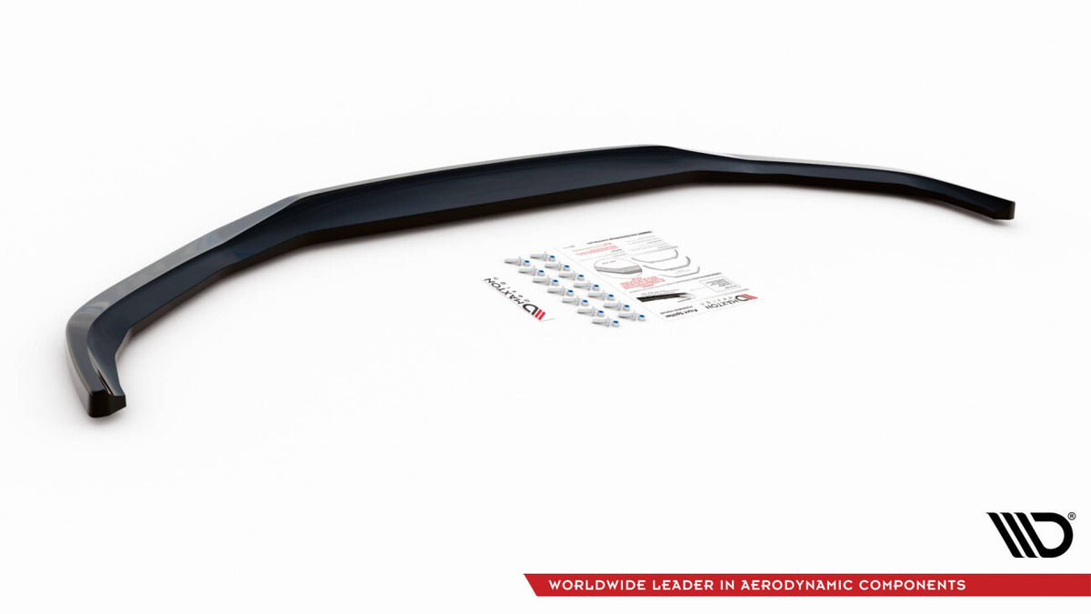 Frontlippe V.1 passend für BMW 5er G30 / G31 schwarz Hochglanz