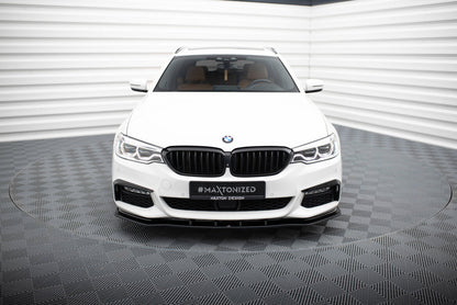 Frontlippe V.1 passend für BMW 5er M-Paket / M550d / M550i G30/ G31 M-Paket schwarz Hochglanz