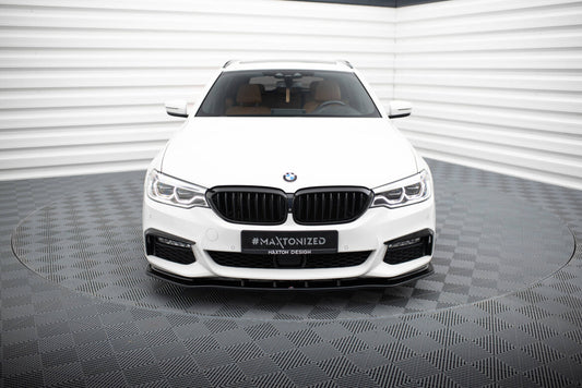 Frontlippe V.1 passend für BMW 5er M-Paket / M550d / M550i G30/ G31 M-Paket schwarz Hochglanz